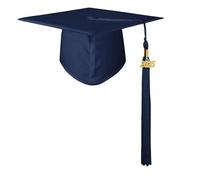 Casquettes de remise de diplôme 2025 avec pompons pour enfants avec tissu tricoté respirant pour la maternelle et l'école, événement, cérémonie, remise de diplôme