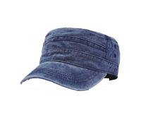 Casquettes en denim en coton - Casquette de baseball pour sports de plein air - Chapeau de soleil décontracté - Unisexe - Traditions d'État, bleu marine, Taille unique