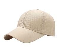 Casquettes géantes blanches 80 Casquette de baseball Chapeaux de papa pour hommes femmes Vintage Chapeau camionneur en coton lavé Casquettes à profil bas réglable Casquette 47, kaki, taille unique