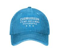 Casquettes Grincheux, Ce n'est Pas Juste Un Mot, C'est Un Style De Vie Vintage Casquette De Camionneur Respirant Protection Solaire Cap pour Extérieur Sport Unisexe