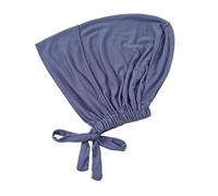 Casquettes hijab pour femmes doux élastique nouage dos confortable indien écriture féminine pour usage décontracté et maison foulard hijab pour femmes, h, taille unique