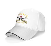 Casquettes Histoire Américaine des Buffalo Soldiers Casquettes Baseball Unisexe Chapeau Athlétique pour Homme Femme Course À Pied