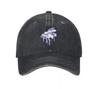 Casquettes Homme,Tom Waits Classic Rock Inspiré Demin Trucker Hat Durable pour Toutes Les Saisons Casquette Homme Homme Été,Cadeaux Anniversaire Homme