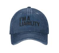 Casquettes Je suis Une Blague De Fête Folle Et Responsable Décontractée Anti-UV Casquettes De Baseball Réglable Protection Solaire Cap pour Extérieur Golf Course À Pied