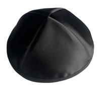 Casquettes juives pour homme Synagogue événement et festivités Israël Yarmulke Chapeau confortable respirant rond Kippa Chapeau de prière, Noir , Taille unique