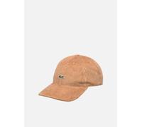 Casquettes Lacoste Casquette ajustable en velours pour Homme T.U Marron