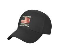 Casquettes L'Amérique dans Laquelle J'Ai Grandi Me Manque Casquette De Camionneur Mode Classique Chapeau pour Homme Femme Extérieur