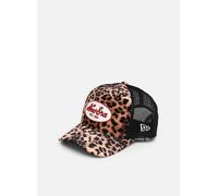 Casquettes New Era Female Leopard Mc Af Trucker pour T.U Marron