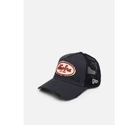 Casquette hommes New-Era OVAL CANVAS DISTRESS TRUCKER NEW ERA Marine Unique