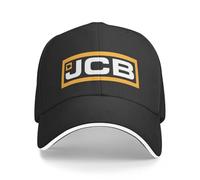 Casquettes Sport Neutres JCB DIY avec Logo imprimé pour Hommes et Femmes Chapeau Papa Casquette Travail Camionneur Chapeau pêche Casquettes réglables à Rabat Casquettes Baseball d'été Cadeau