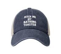 Casquettes Sport Va Me Chercher Mon Grille-Pain De Bain Protégeant du Soleil Anti-UV Casquette De Camionneur Séchage Rapide Protection Solaire Cap pour Course À Pied Golf Été
