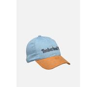 Casquettes Timberland Denim Cap with Faux Suede Brim pour T.U Bleu