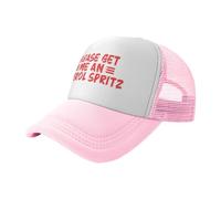 Casquettes Trucker Apportez-Moi Un Aperol Spritz, s'il Vous Plaît. Classique Casquette Visiere Baseball Casquettes pour Course Golf Voyages