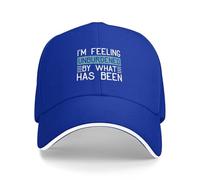 Casquettes Trucker Je Me Sens Libéré du Poids du Passé. Ajustable Chapeau Soleil Baseball De Course pour Extérieurs Sport Running