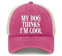 Casquettes Trucker Mon Chien Pense Que Je suis Cool Casquettes de Golf