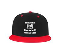 Casquettes Trucker Parfois Je Me Parle À Moi-Même, Puis Nous Rions Tous Les Deux À Gorge Déployée. Anti-Soleil Casquette Homme Sunhat pour Homme Motorcycle Femme