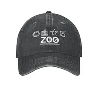 Casquettes Unisexes de Père Noël Casquette de Baseball U2 Desgin Zoo TV Mode Femmes Hommes Chapeaux Hip Hop lavés Design Haute qualité Randonnée Pêche Casquettes de Baseball Cadeau Mode