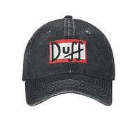 Casquettes Unisexes de Père Noël Duff Beer Wash Baseball Y2k Soleil Frais Hip Hop Casquettes Spring Men Course Adulte Hippie Snapback Casquette Snapback Cadeau de Mode
