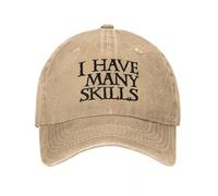 Casquettes Unisexes de Père Noël Xena Princesse Casca de Baseball lavée J’AI Beaucoup de compétences Hip Hop Vintage Casquettes de Papa Hommes d’été Adulte Kpop Rock Casquettes de Baseball