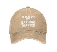 Casquettes Va Me Chercher Mon Grille-Pain De Bain Séchage Rapide Respirant Casquettes De Baseball Décontractée Solaire Cap pour Homme Extérieur Femme