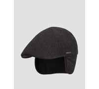 Casquettte Avec Cache-oreilles Grise Pour Hommes Stetson Texas Wool Cashmere Ef 6610103-32 58-59 cm