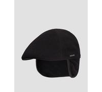 Casquettte Avec Cache-oreilles Noire Pour Hommes Stetson Texas Wool Cashmere Ef 6610103-1 58-59 cm