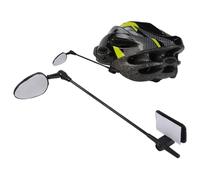 Casqueur Casqueur - Verre à cycle réglable, accessoire d'équitation léger, équipement de sécurité solide, équipement extérieur compact | Miroir à vélo fonctionnel pour le casque électrique du vélo de