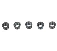 Casquillo roscado con collarín L=11 mm, r.int.=M8x1/r.ext.=M10x1, paquete de 5