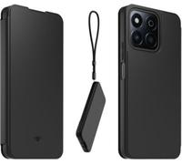 Casr - Etui Avec Cordon Honor 200 Smart Folio Noir + Dragonne