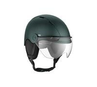 Casque vélo et trottinette avec visière Casr Life Vert Forêt L