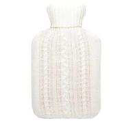 Cassandra Bouillotte Tricot Crème 1,8L