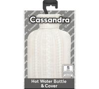 Cassandra Bouillotte Tricot Crème 1 Pièce