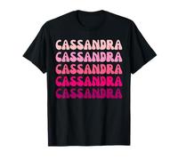 Cassandra First Name Minimalist Design T-Shirt