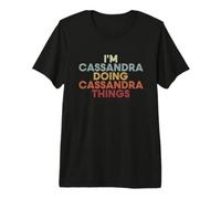 Cassandra Name Cassandra Personalized Name First Given T-Shirt Haut de Gamme