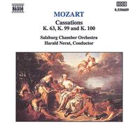 Orchestre de chambre de Salzbourg – Cassations K. 63, 99 & 100 – NAXOS