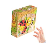Casse-cube 3D en bois, jouet STEM | casse-tête en bois - Cadeau pour maison, école, chambre d'enfant, anniversaire, fête, studio, loisirs, crèche