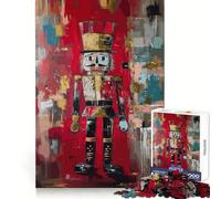 Casse-Noisette Abstrait Original, Puzzle de 1000 pièces pour Adultes, Jeu de Concentration et de Loisirs à Domicile, pour Les vœux du Père Noël (38x26cm)
