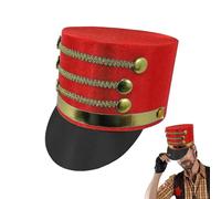 Casse-noisette Cosplay Chapeau Casse-Noisette Jouet Adulte - Chapeau de Soldat Major Accessoire de Cosplay, Tambour Créatif Majorette Casse-Noisette Chapeau de Soleil