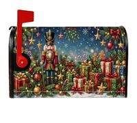 Casse-noisette - Couverture magnétique pour boîte aux lettres - Thème vacances d'hiver - 45,7 x 53,3 cm