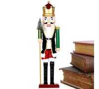 Casse-noisette décoratif | Casse-noisettes de collection 40 cm | Centre de table de Noël avec lumières et musique pour cuisine, salle à manger, chambre, fête, salon, décoration pour buffet et