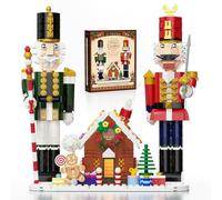 Casse-noisette, décoration de Noël, maison en pain d'épice avec lumière, idées de cadeaux de Noël 2025 pour adultes, garçons et filles de 8 à 12 ans, compatible avec