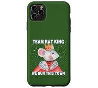 Casse-Noisette drôle Team Rat King We Run This Town Christmas Coque pour iPhone 11 Pro Max