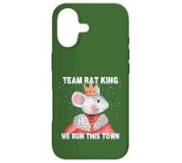 Casse-Noisette drôle Team Rat King We Run This Town Christmas Coque pour iPhone 17