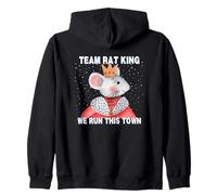Casse-Noisette drôle Team Rat King We Run This Town Christmas Sweat à Capuche