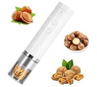 Casse-noisette électrique automatique à 360 °, anti-éclaboussures, chargement USB, pour noix de 1 à 5 cm, résistance de 40 à 50 kg, idéal pour noix, noix de pécan, noisettes, amandes