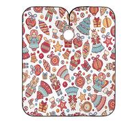 Casse-Noisette Et Père Noël Peignoir Coiffure Accessoires Cape De Coupe Antistatique Blouse Coiffeur Pour Salon Instituts De Beauté Barber 140X168Cm