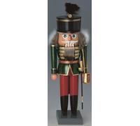 Casse-Noisette Hongrois Hussard 29 CM Neuf Figurine en Bois Erzgebirge Noix