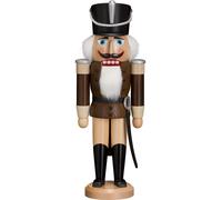 Casse-noisette hussard frêne brun, hauteur 37 cm, Erzgebirge o.. SV 11212/6 neuf