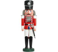 Casse-noisette hussard rouge, hauteur 50 cm, Erzgebirge originale de Seiffene...