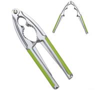 Casse-noisette multifonction pour noix, noix de pécan, amandes, noisettes, noix de pin et châtaignes, conçu pour plus de résistance et un fonctionnement fluide (vert)